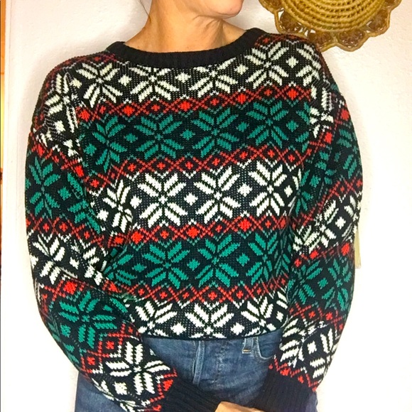 🎄VTG Christmas sweater - Picture 1 of 6